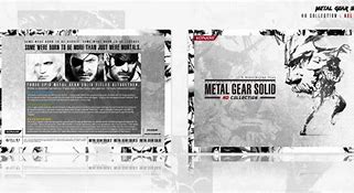 Image result for Metal Gear Solid HD Collection Box Art