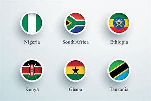 Image result for Africa Flag Circle