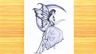 Image result for Beautiful Fairy Pencil Drawings