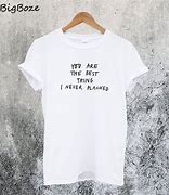 Image result for White Quotes T-shirt