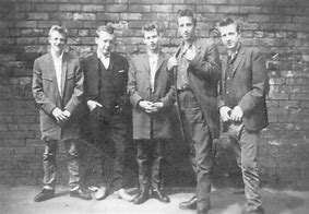 Image result for 50s Beatles Teddy Boys