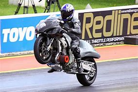 Image result for Drag Bike Looking Down Track Images