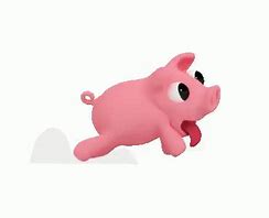 Image result for happy pig gif