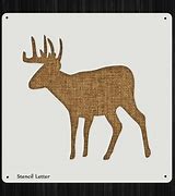 Image result for Mule Deer Stencil Drzw