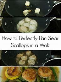 Image result for How to Pan Sear Scallops