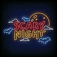 Image result for Neon Sign Scary