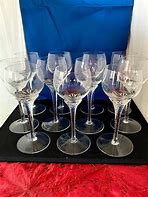 Image result for Twisted Stem Wine Glasses