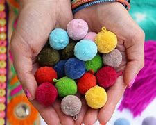 Image result for Handmade Pom Poms