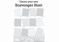 Image result for Create Your Own Scavenger Hunt