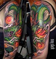 Image result for dragon circle tattoo