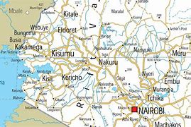 Image result for Kenya Road Map