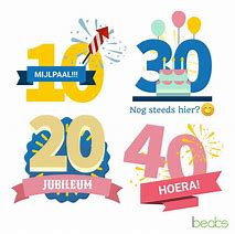 Image result for 10 Jaar Jubileum Werk Op Kaart