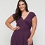 Image result for Plunging Wrap Dress