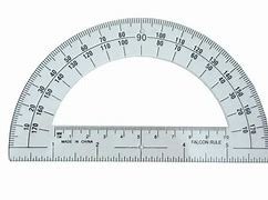 Image result for Big Printable Protractor with Ruler