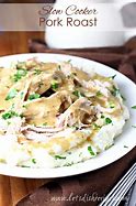 Image result for Slow Cooker Pork Roast and Gravy