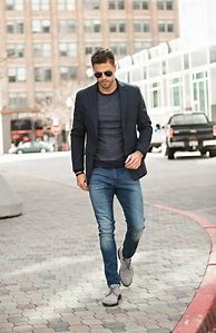 Image result for White Jeans and Blazer