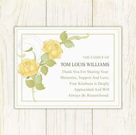 Image result for Free Sympathy Thank You Cards