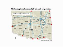 Image result for Dot Weigh Stations Map