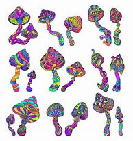 Image result for Trippy Mushroom Weed Drawings