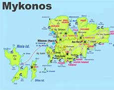 Image result for Mykonos Map Poster