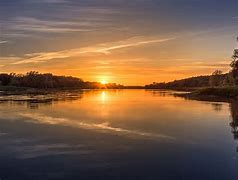 Image result for Sunset River Moon