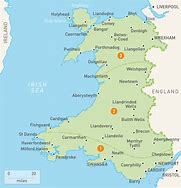 Image result for Wales Map UK