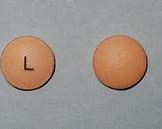 Image result for Round Yellow Pill with L On It