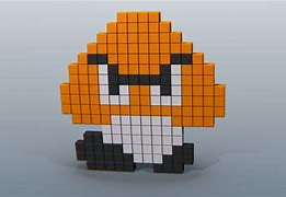 Image result for Mario 8-Bit Goomba