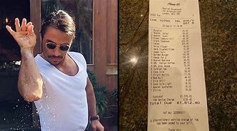 Image result for Salt BAE London Menu