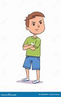 Image result for Angry Teenage Boy Arms Crossed Cartoon