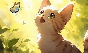 Image result for Cat Funny Butterfly