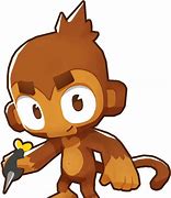 Image result for Dart Monkey From BTD6 Red Bandana