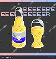 Image result for Pixel Art of Beer Brewing Yeast