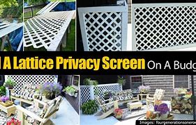 Image result for Lattice Privacy Screen