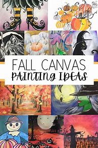 Image result for Cute Fall Ideas Easy Canvas Paintings