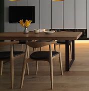 Image result for Solid Wood Square Dining Table