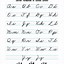 Image result for Cursive Alphabet Practice