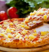 Image result for Hawaiian Pizza and Large Fries