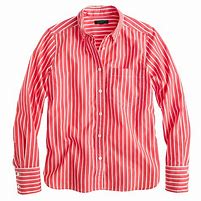 Image result for Red Line Striped Shirt