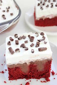 Image result for Red Velvet Poke Cake