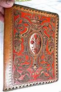 Image result for Tooled Leather Journal Cover