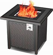 Image result for Outdoor Gas Fire Pit Tables