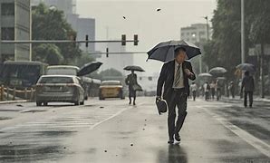 Image result for Man Walking Alone in Rain