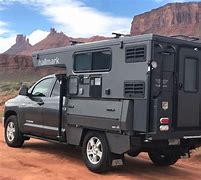 Image result for Flatbed and Camper Combined