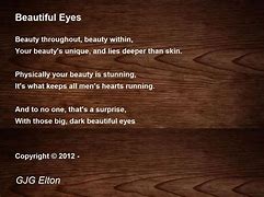 Image result for Poem About Beautiful Eyes