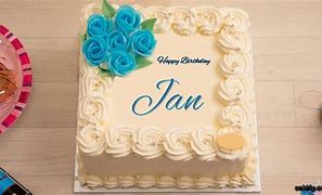 Image result for Happy Birthday Jan Cake