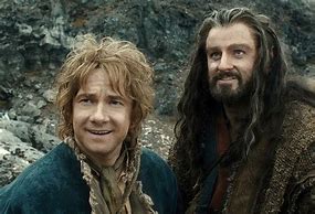 Image result for Thorin Oakenshield and Bilbo Baggins