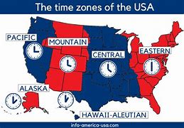 Image result for Time Zones across America