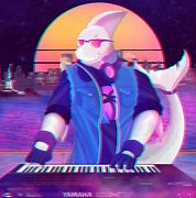 Image result for Synth Wave PFP