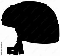 Image result for Ballistic Helmet Sillhouette Front